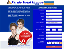 Tablet Screenshot of parejaideal.com.uy